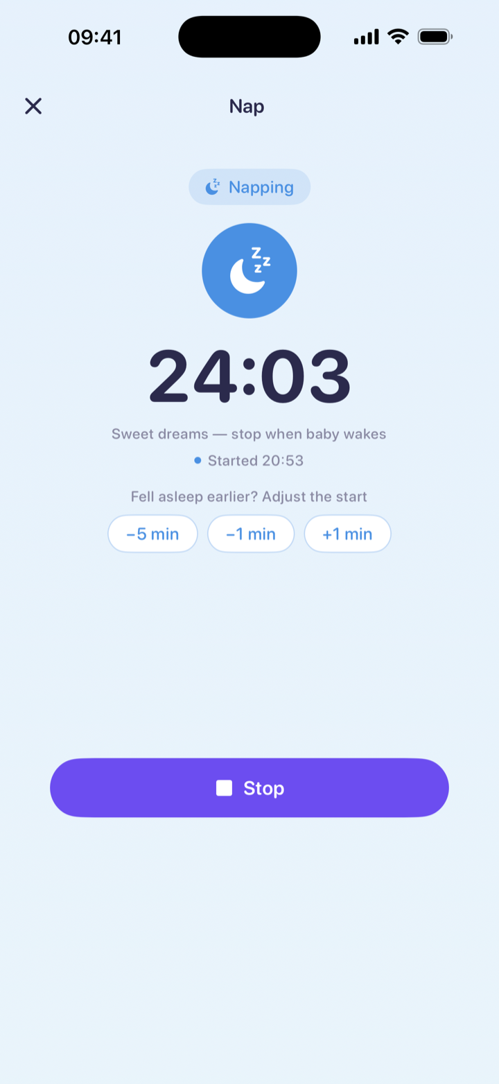 Boobery app - naps-nappies